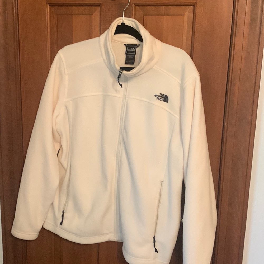 North face women’s fleece jacket XL IVORY